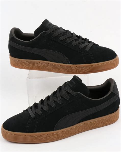 puma full black shoes.